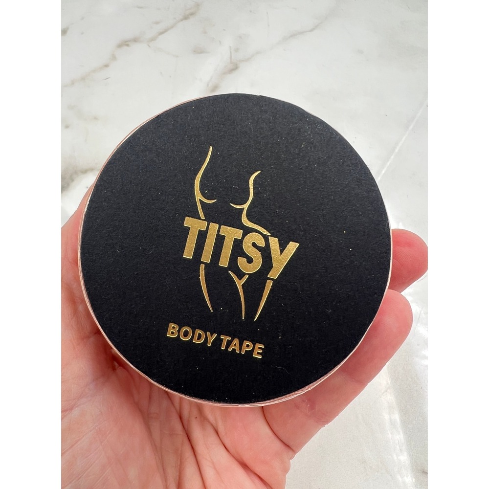 Titsy Ultra Lift Body Tape Tan Medium Adhesive Breast Lift Tape BOOB-MD O/S
